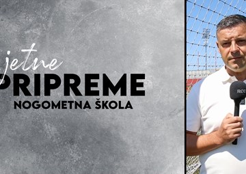 Slavko Perković, direktor nogometne škole uoči početka priprema